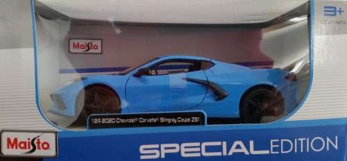 2020 Chevrolet Corvette Stingray Coupe Z51 (1:24 Scale) by Maisto