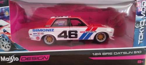 Bre Datsun 510 - Tokyo Mod (1:24 Scale) by Maisto