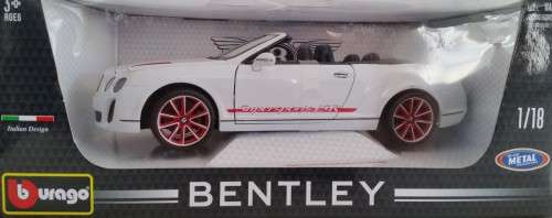 Bentley Continental Supersports Convertible ISR  (1:18 Scale) by Bburago