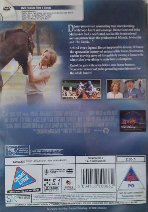 Secretariat - The Ipossible True Story
