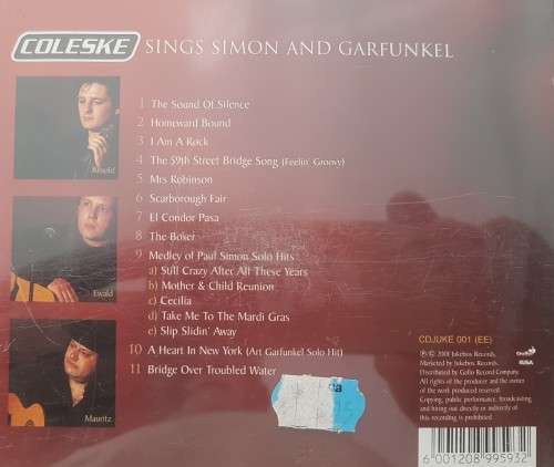 Coleske - Sings Simon and Garfunkel