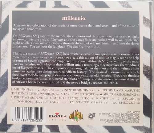 Soweto String Quartet - millennia