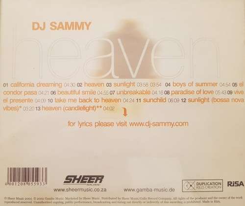 DJ Sammy - Heaven