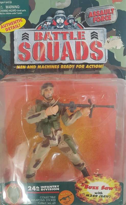 Battle Squads - Buzz saw with M249