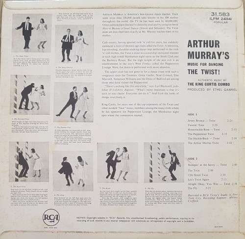 Vinyl Record: The Twist! - Authentic Music By The King Curtis Combo