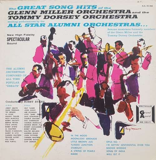 Vinyl Record: The Great Song Hits of the GLENN MILLER ORCHESTRA and the TOMMY DORSEY ORCHESTRA