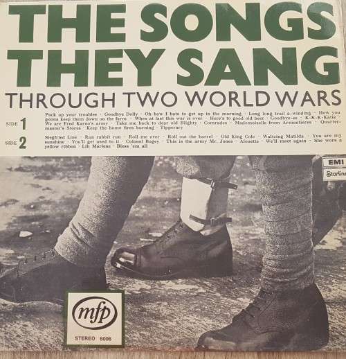 Vinyl Record: The Songs They Sang Through Two World Wars