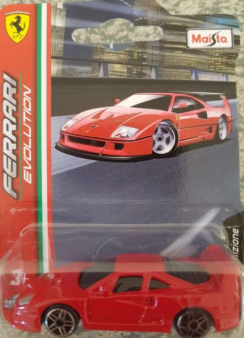 Ferrari Evolution : 488 GTB(7cm Diecast) by Maisto