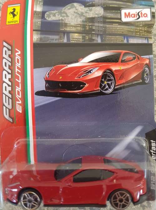 Ferrari Evolution : 812 Superfast(7cm Diecast) by Maisto