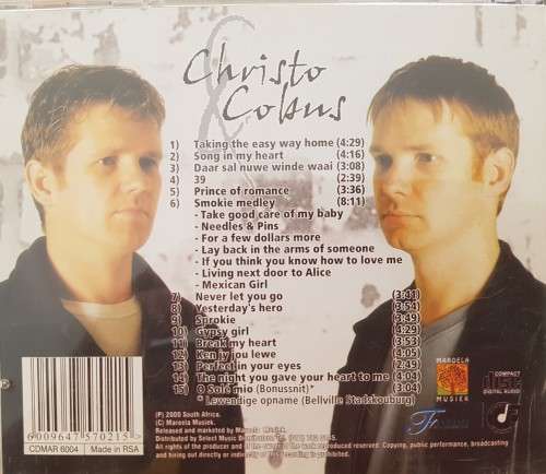 Christo and Cobus - Nuwe Winde