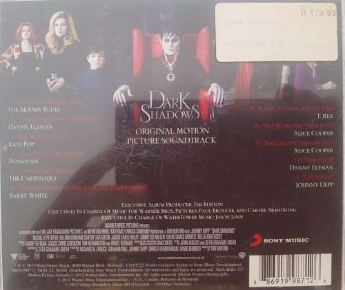 Dark Shadows - Original motion picture Soundtrack
