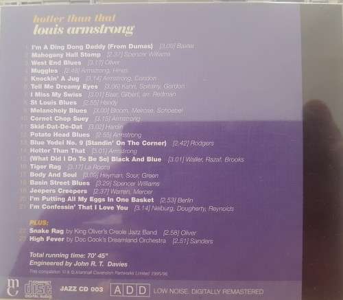 Jazz Greats - Louis Armstrong