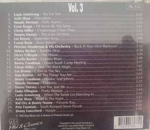 Big Bands Vol.3  - 25 Hits and Classics