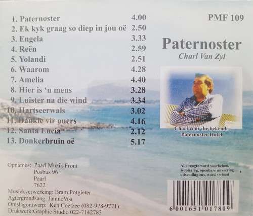 Charl Van Zyl - Paternoster Hotel