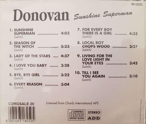 Donovan - Sunshine Superman