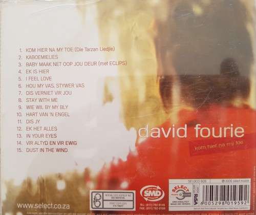 David Fourie - Kom Hier na my toe