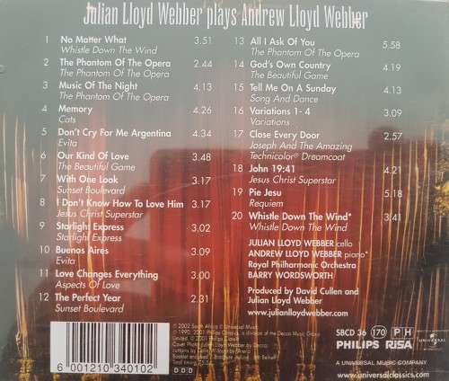 Julian Plays Andrew Lloyd Webber - Royal Philharmonic Orchestra