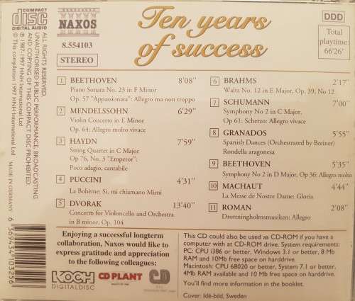 Ten Years of success