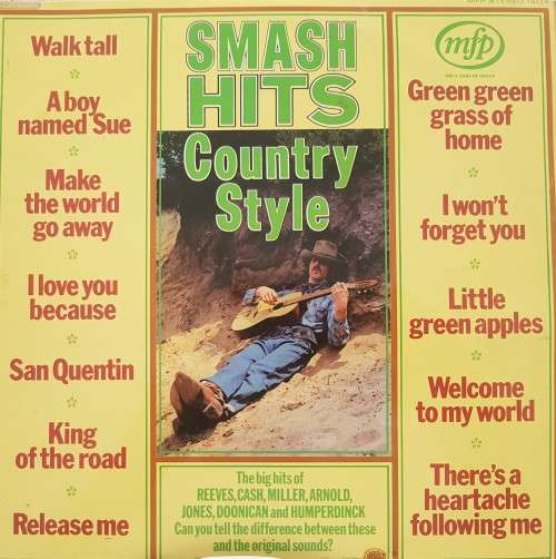 Vinyl Record: Smash hits country style