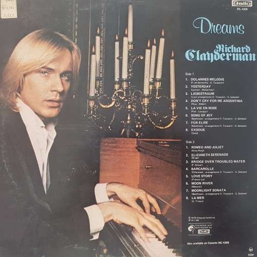 Vinyl Record: Richard Clayderman - Dreams