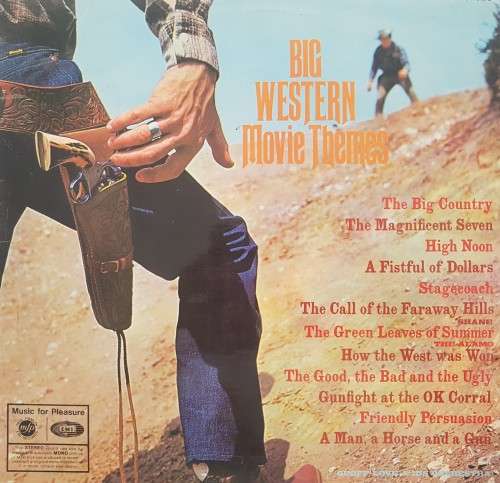 Vinyl Record: Big Western Movie Themes