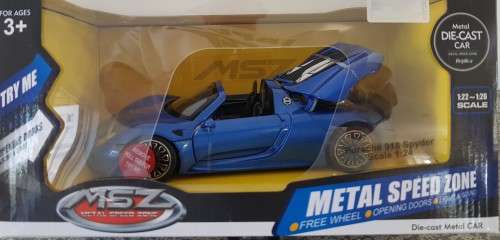 Porsche 918 Spyder ( Die-cast 1:24 Scale) by MSZ