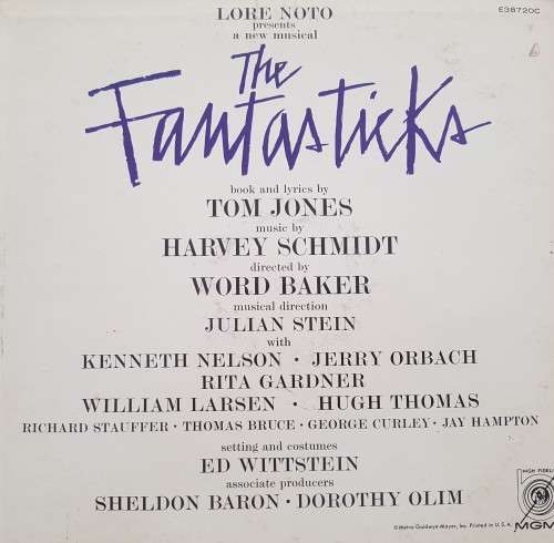 Vinyl Record: The Fantastiks