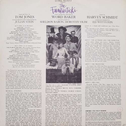 Vinyl Record: The Fantastiks