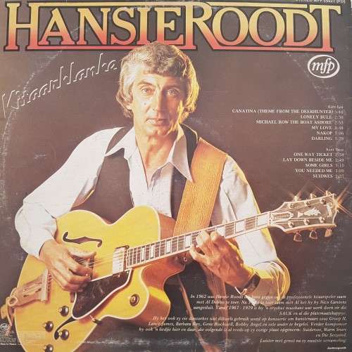 Vinyl Record: Hansie Roodt - Kitaarklanke