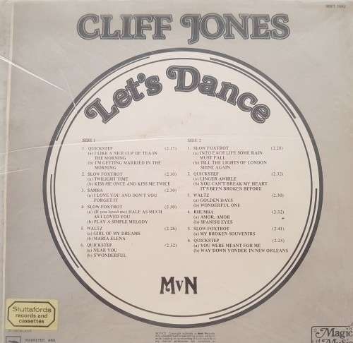 Vinyl Record: Cliff Jones - Let`s Dance
