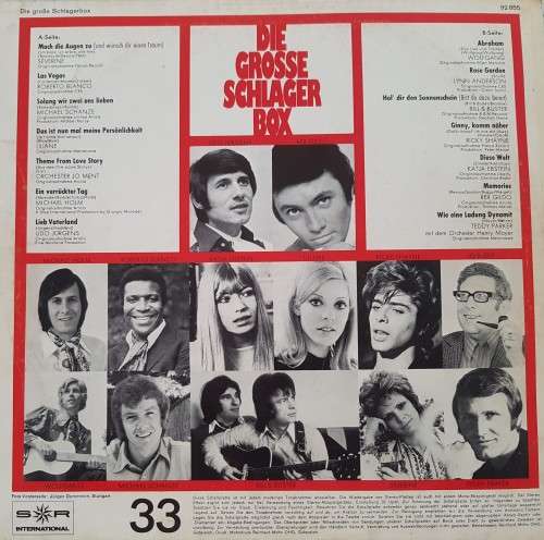 Vinyl Record: Die Grosse Schlager Box