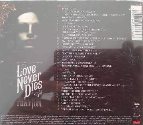 Andrew Lloyd Webber - love Never dies