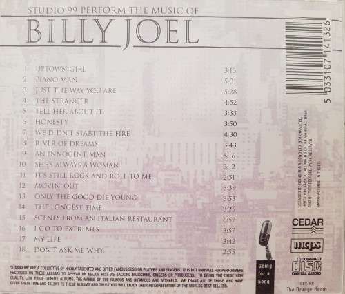 Studio 99 - Billy Joel