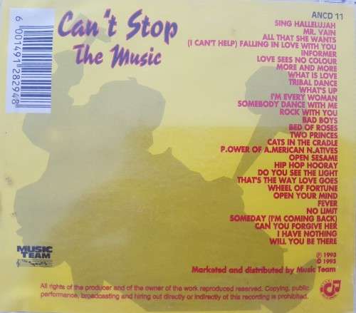Can`t Stop The music