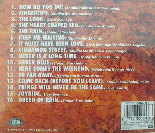Roxette - Tourism