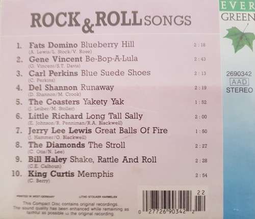 Rock and Roll Songs