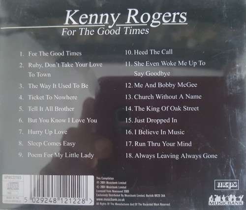 Kenny rogers - For the good times