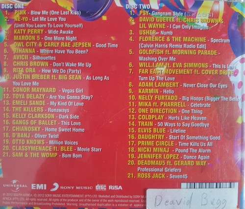 NOW 62 - Various (2 Disk CD)