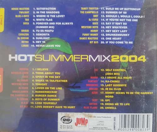 Hot Summer Mix 2004 - Various Artist ( 2 CD)