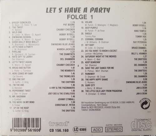 Let`s Have a Party Vol.1 - Various