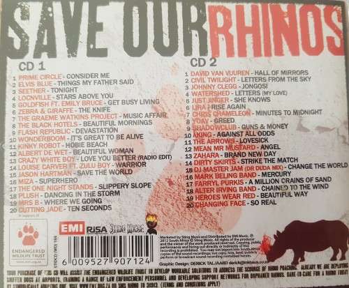 Save our Rhinos ( 2 CD)- Various