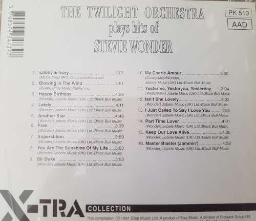 The Twilight Orchestra Plays Hits of Stevie Wonder