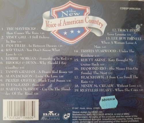 Voice of American Country - Various