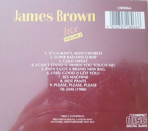 James Brown - Live Volume 2