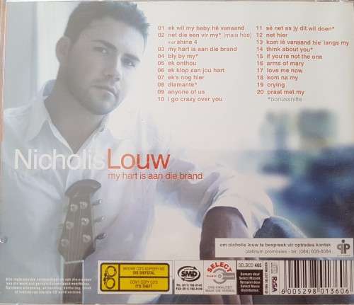 Nicholis Louw - My hart aan die brand