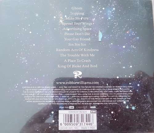 Robbie Williams - Intensive Care
