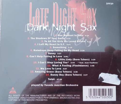 Late Night Sax , Dark Night Sax - Tuxedo junction Orchestra