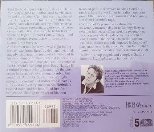 Sandra brown - Unspeakable ( 5 CD Set)