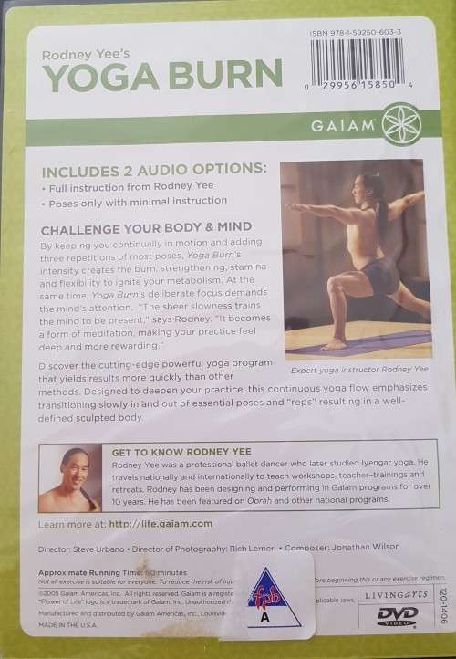 Rodney Yee`s Yoga Burn