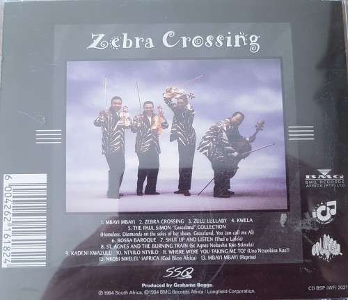Soweto String Quartet - Zebra Crossing